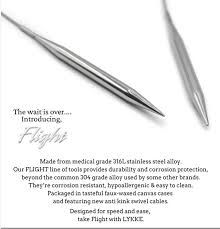 LYKKE Flight 3.5" Interchangeable needles